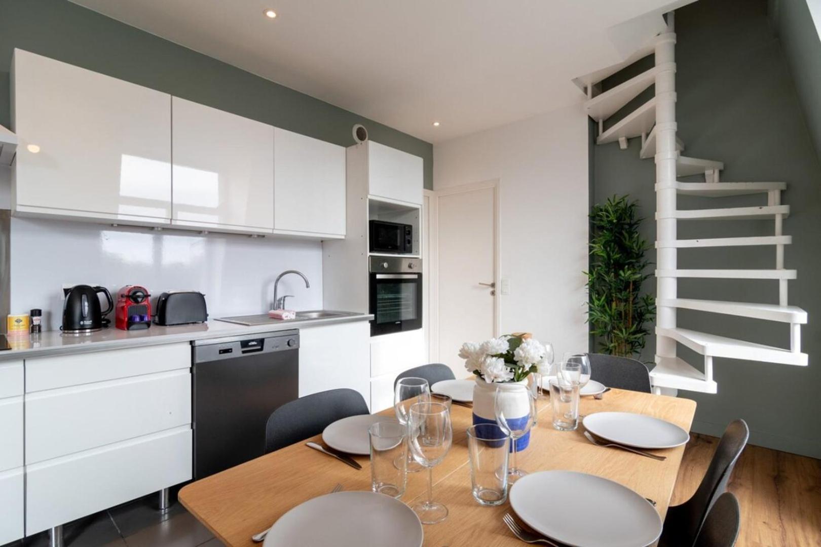 Marcq En Baroeul - Superb Apartment + Parking מראה חיצוני תמונה