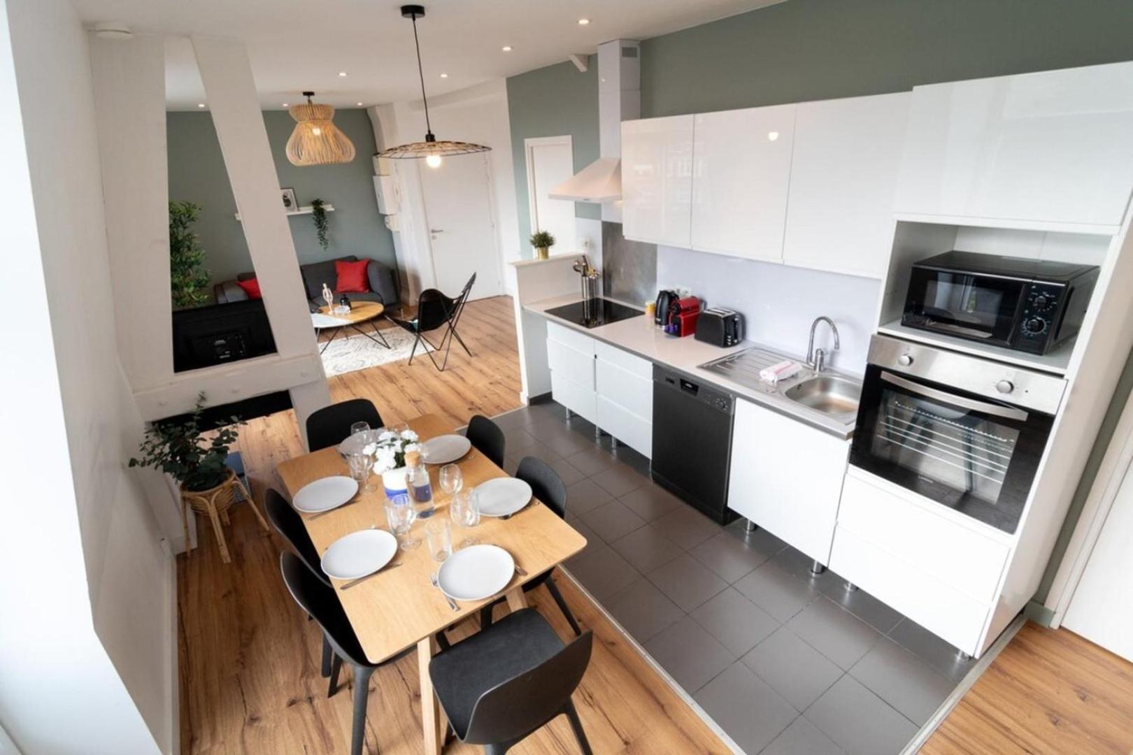 Marcq En Baroeul - Superb Apartment + Parking מראה חיצוני תמונה