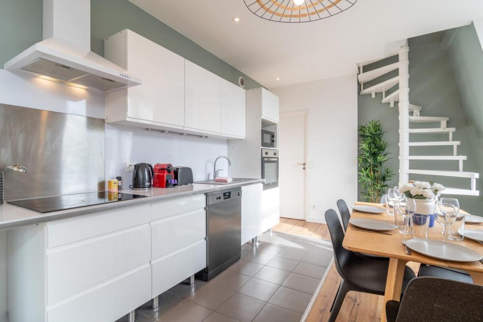 Marcq En Baroeul - Superb Apartment + Parking מראה חיצוני תמונה